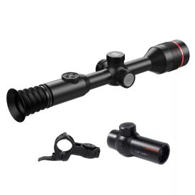   InfiRay Tube TL35 V2 hőkamera céltávcső LRF távmérő modullal és 18500 akkumulátor szettel