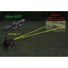 HIKMICRO A50T Alpex éjjellátó céltávcső-850nm-es infravetővel